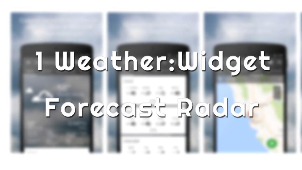 Beautiful weather app for mobile phones