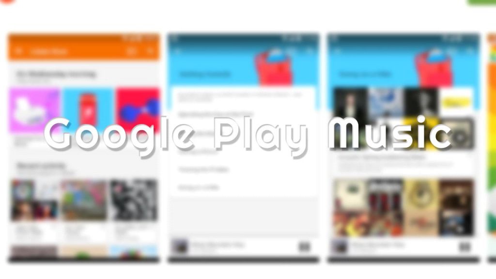 Google music player