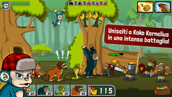 Lumberwhack Defend The Wild Td Tower Castle Defense Sidescroller