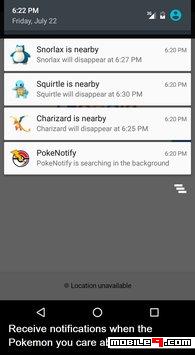 Notifications For Pokemon Go