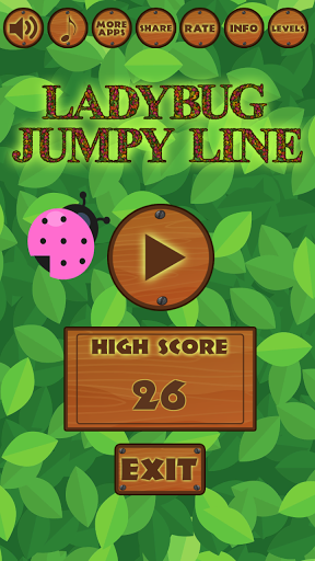 Ladybug Jumpy Line