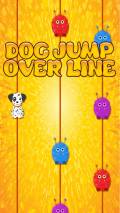 Dog Jump Over Line