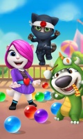 Talking Tom Bubble Shooter mobile app for free download