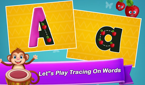 Abc 123 Tracing Coloring Pages