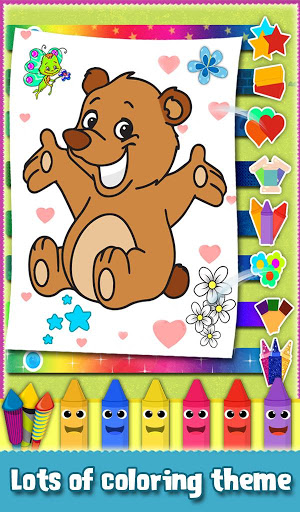 Kids Sparkles Coloring Book