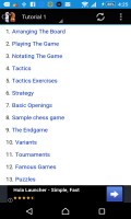 Chess Tutorials mobile app for free download