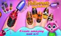 Halloween Kitty Nail Salon