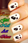 Lazy Girl Nail Art Ideas