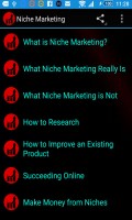 Niche Marketing mobile app for free download