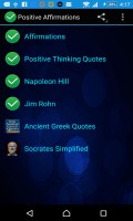 Positive Affirmations mobile app for free download