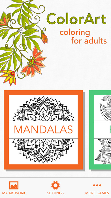 Colorart Coloring Book For Adults