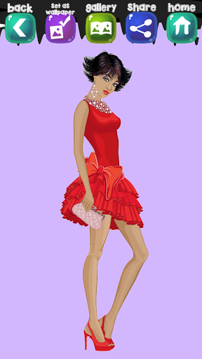 Fashion Girl Coloring Book