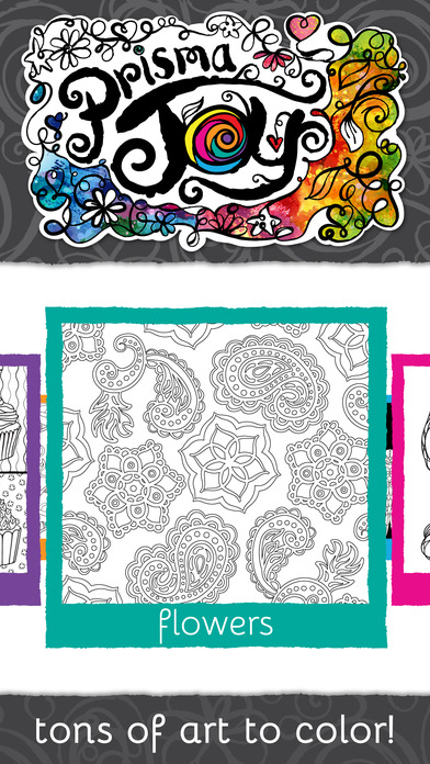 Prismajoy Coloring Book For Adults   Color And Art Therapy For Grown Ups To Paint A Relaxing Pattern