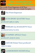 The Worlds Worst Supercars Of All Time