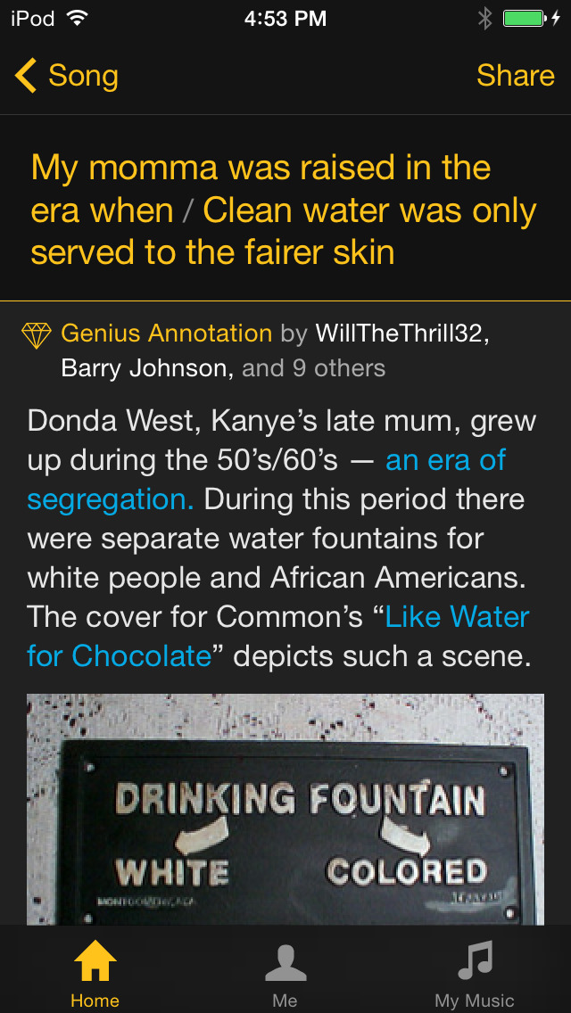 Genius — Search And Understand The Meaning Of Song Lyrics Poetry Literature And News 1.7