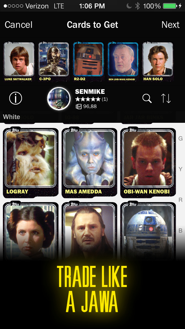 Star Warsâ„¢ Card Trader 1.0.2