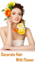Decorate Hair With Flowers