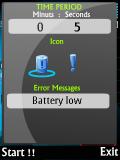 Fake Battery Low Notifier