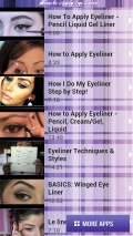 How to Apply Eyeliner mobile app for free download