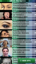 How to Shape Eyebrows mobile app for free download