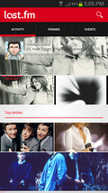 Last.fm Neu mobile app for free download