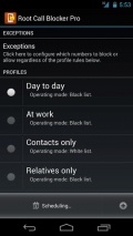 Root Call Blocker mobile app for free download