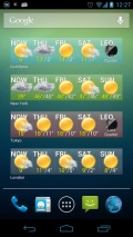 Weather forecast widgets mobile app for free download