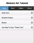abstract Art Tutorial mobile app for free download