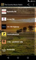 The Country Music Radio Free mobile app for free download