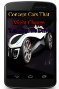 ConceptCarsThatMightChangeTheWayWeDrive mobile app for free download