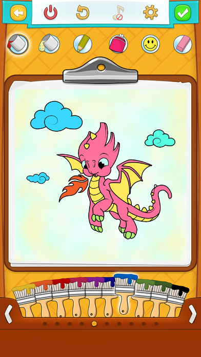 Dragon Coloring Book Coloring Pages For Kids