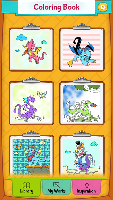 Dragon Coloring Book Coloring Pages For Kids