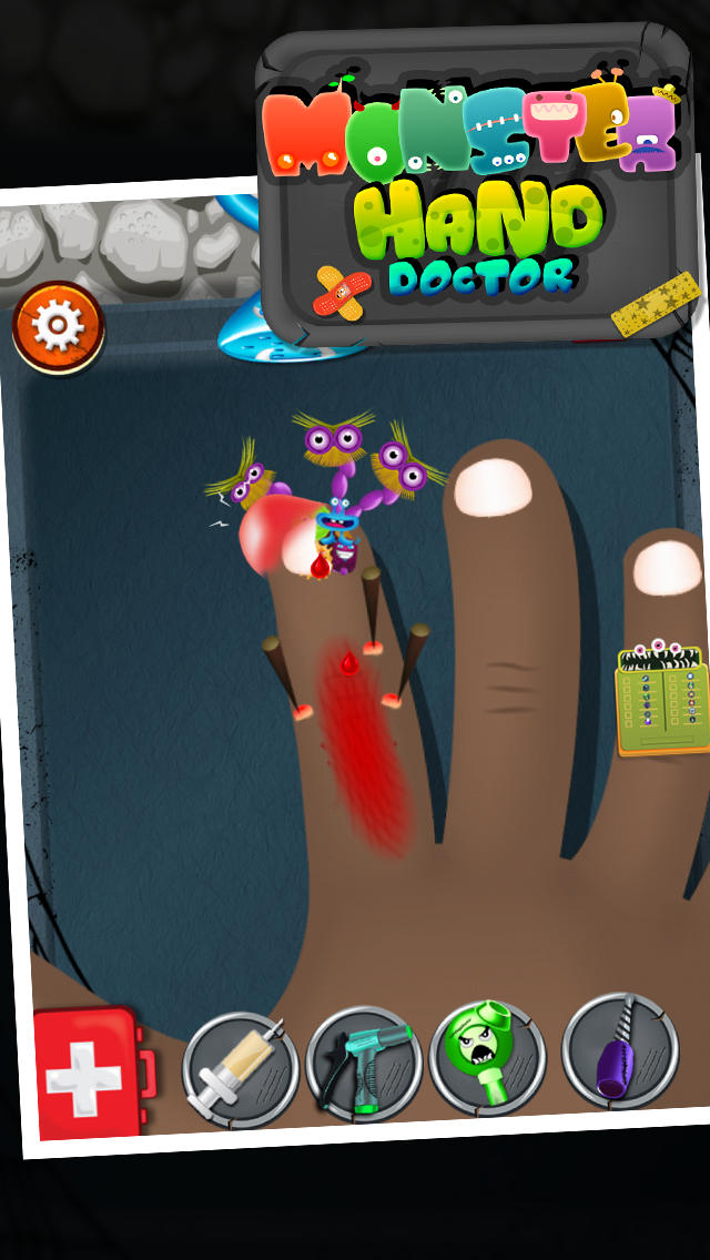 Monster Hand And Nail Doctor   Nail And Hand Surgery Kids Free Game For Fun