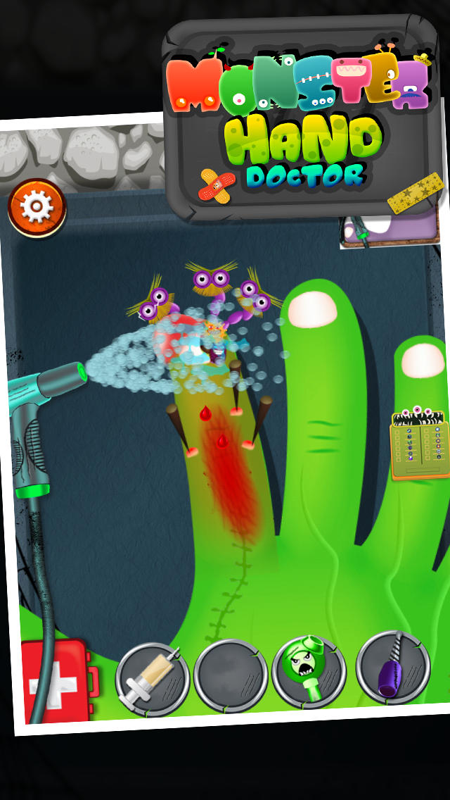 Monster Hand And Nail Doctor   Nail And Hand Surgery Kids Free Game For Fun