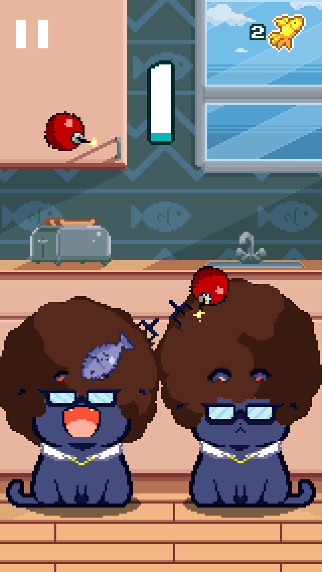 Nom Cat Endless Feeding Frenzy Arcade Game