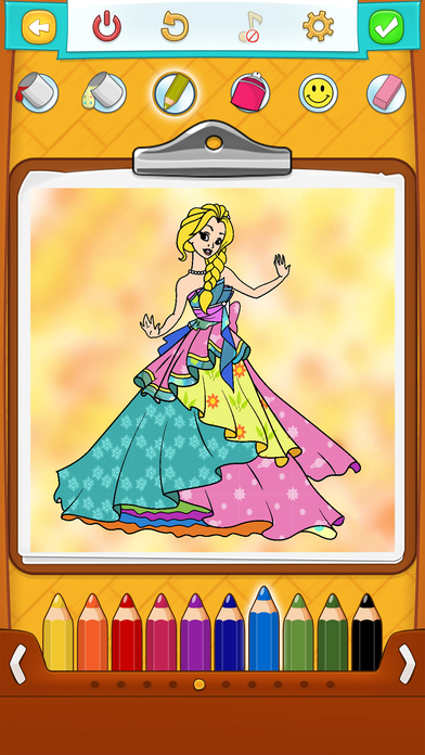 Princess Coloring Pages   Coloring Book For Kids