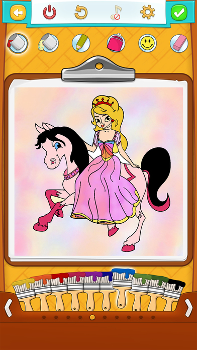 Princess Coloring Pages   Coloring Book For Kids