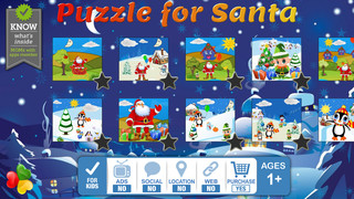 Puzzle For Santa   Christmas Gift Hd Puzzles For Kids And Toddler By Tiltan Games