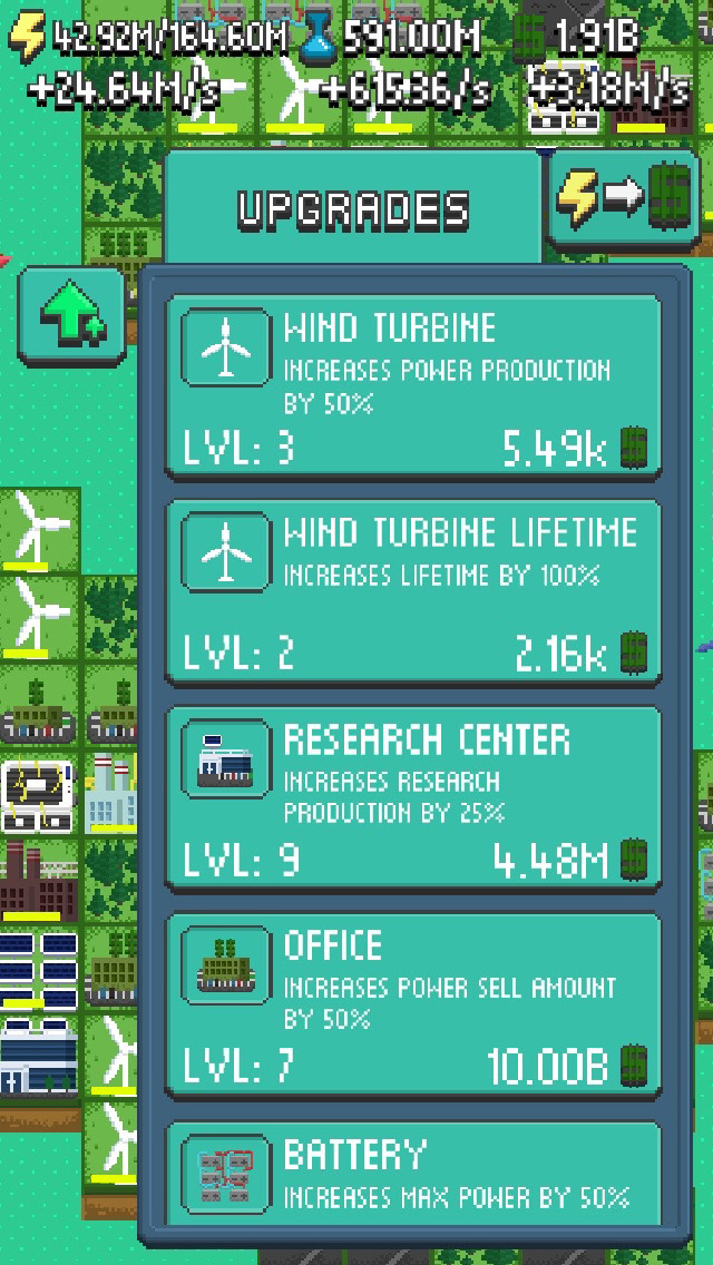 Reactor   The Energy Sector Tycoon   Idle Business Game