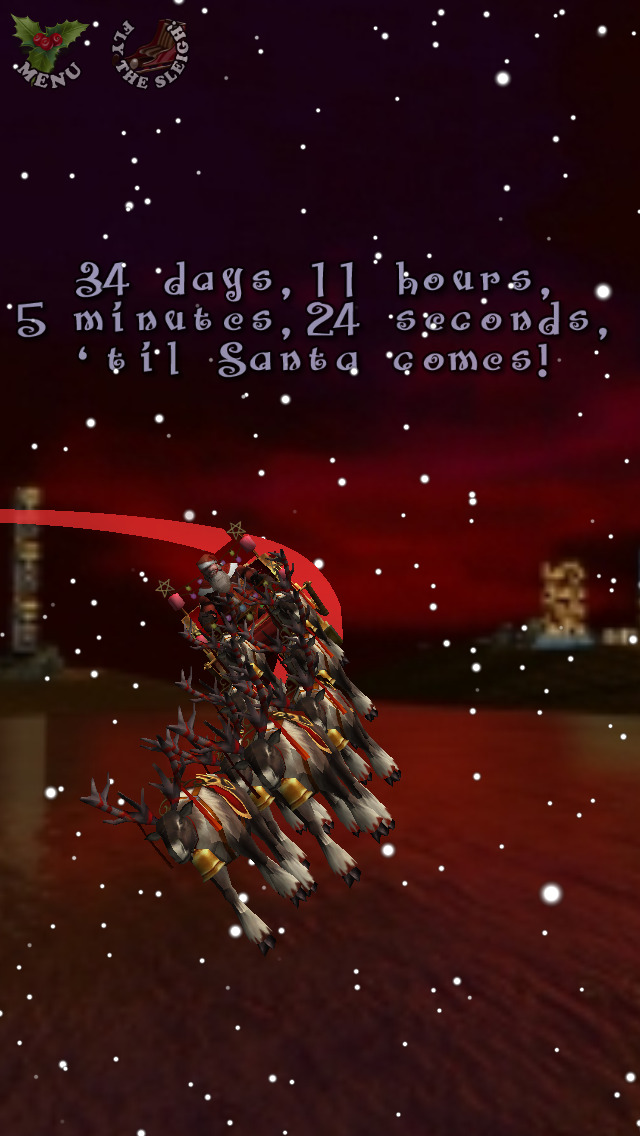 Santa In The City 3d Christmas Game Countdown Free