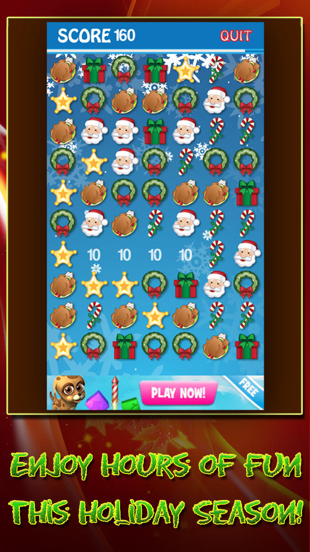 Thanksgiving Christmas Best Match 3 Gala Puzzle Game   Matching With Friends And Family For Free