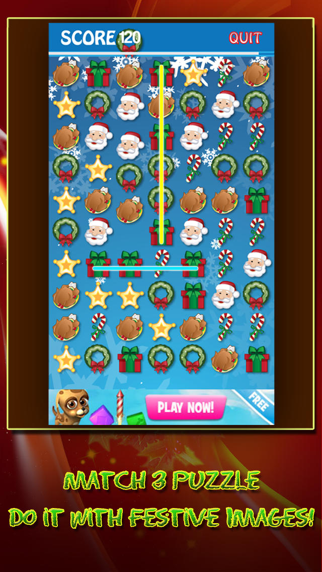 Thanksgiving Christmas Best Match 3 Gala Puzzle Game   Matching With Friends And Family For Free