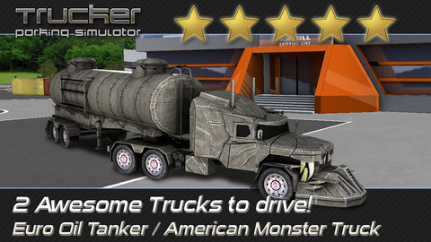 Trucker Parking Simulator Realistic 3d Monster Truck And Lorry Driving Test Free Racing Game