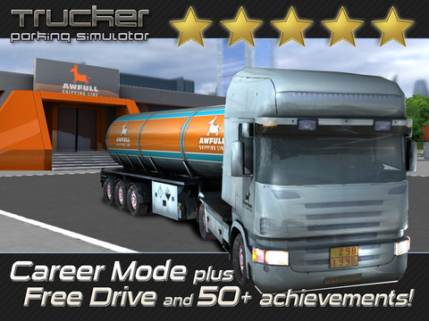 Trucker Parking Simulator Realistic 3d Monster Truck And Lorry Driving Test Free Racing Game