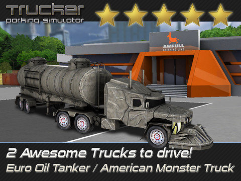 Trucker Parking Simulator Realistic 3d Monster Truck And Lorry Driving Test Free Racing Game