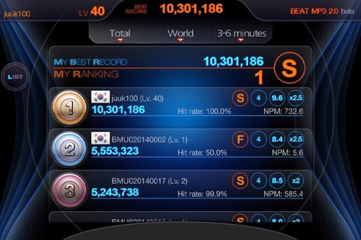 Beat Mp3 2.0 Rhythm Game 2.4.1