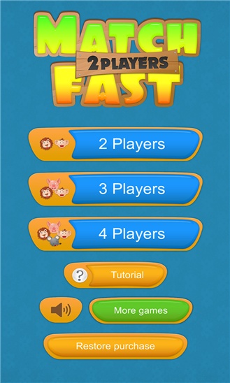 Match Fast Cool 2 3 And 4 Players Matching Games 1.0.0.0