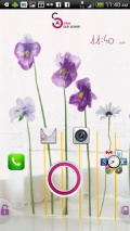 Active   Pansy Flower Theme
