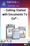 Document To Go 4.0 UIQ 3.0 mobile app for free download