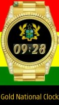 Ghana Gold Clock
